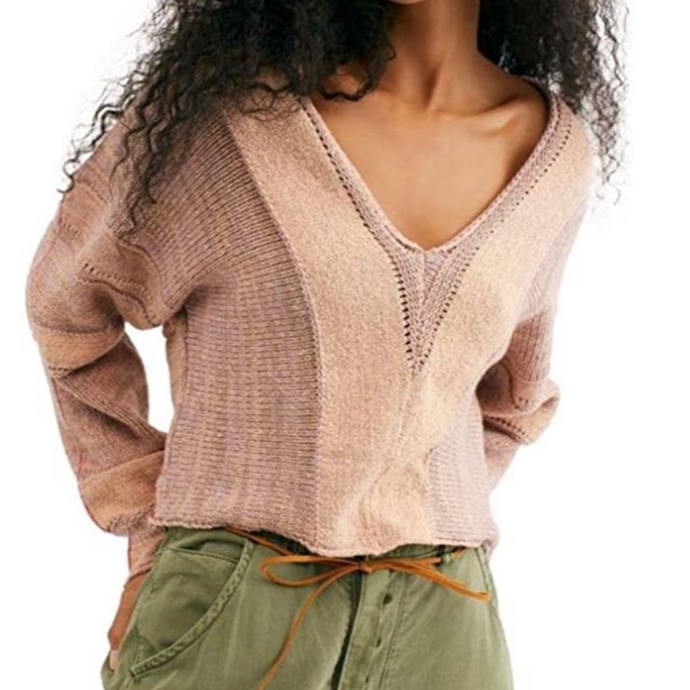 Free people lemonade stand sweater
